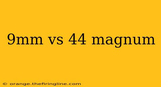 9mm vs 44 magnum