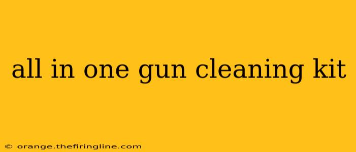 all in one gun cleaning kit