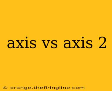 axis vs axis 2