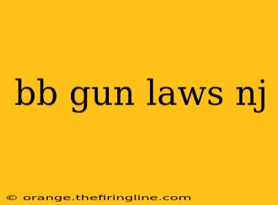 bb gun laws nj