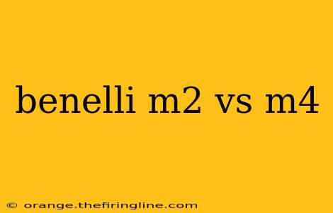 benelli m2 vs m4