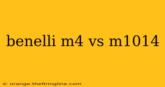 benelli m4 vs m1014