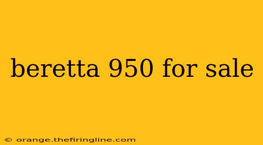 beretta 950 for sale