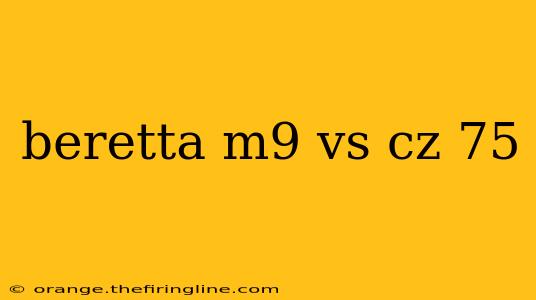 beretta m9 vs cz 75