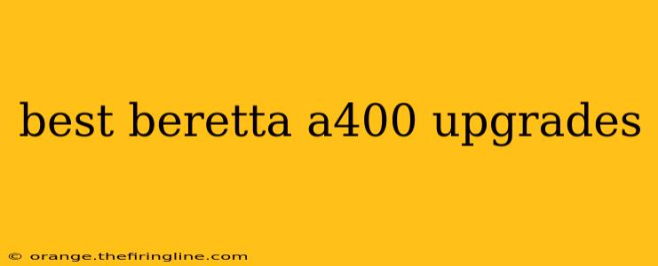 best beretta a400 upgrades