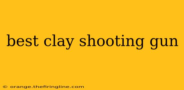 best clay shooting gun