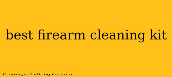 best firearm cleaning kit