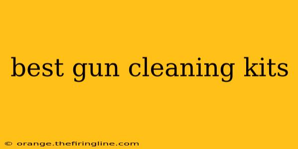 best gun cleaning kits