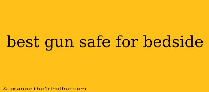 best gun safe for bedside