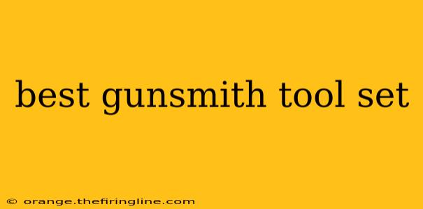 best gunsmith tool set