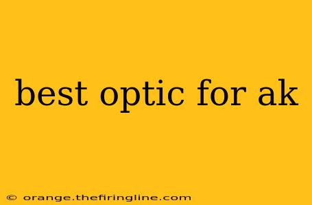 best optic for ak