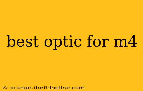 best optic for m4