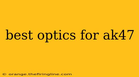 best optics for ak47