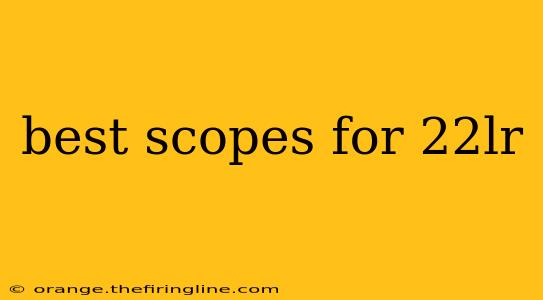 best scopes for 22lr