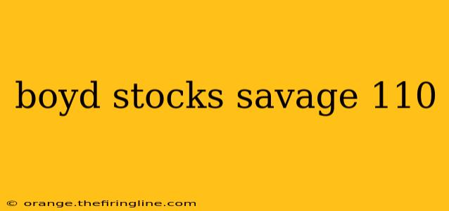 boyd stocks savage 110