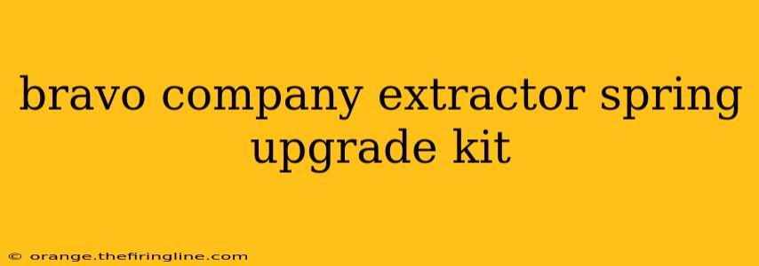 bravo company extractor spring upgrade kit