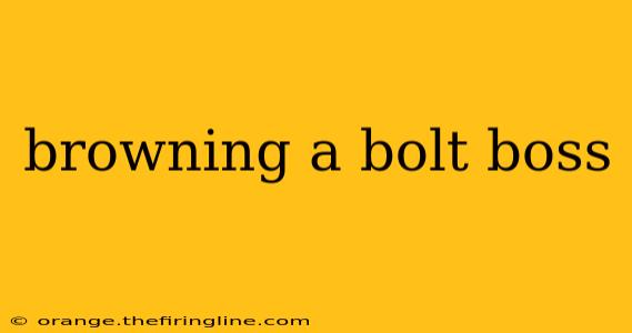 browning a bolt boss