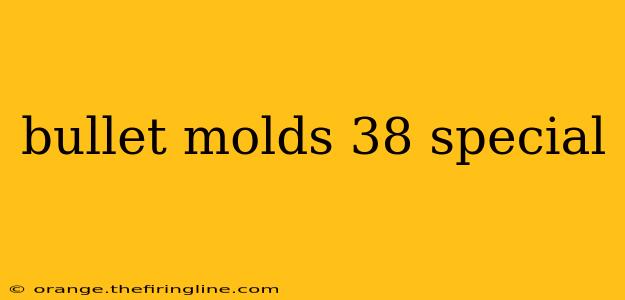 bullet molds 38 special