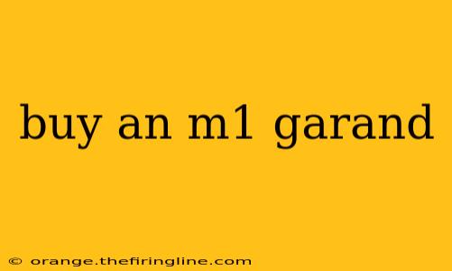 buy an m1 garand