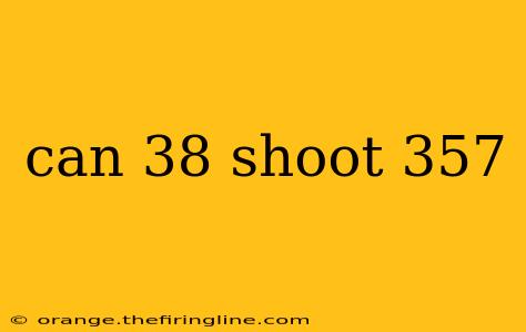 can 38 shoot 357