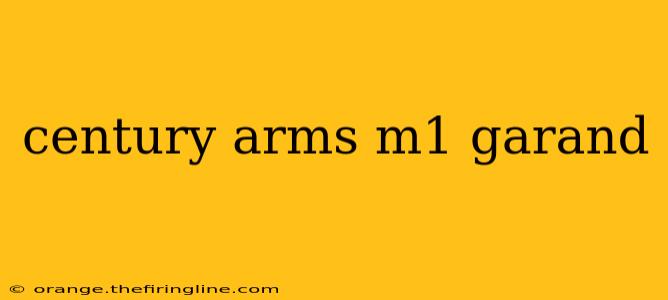 century arms m1 garand