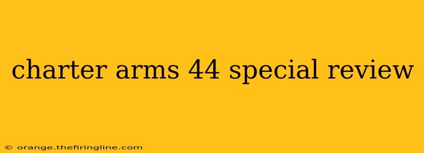 charter arms 44 special review