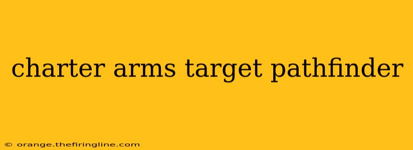 charter arms target pathfinder