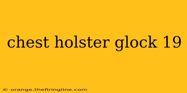 chest holster glock 19