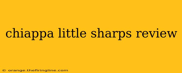 chiappa little sharps review