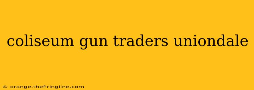 coliseum gun traders uniondale