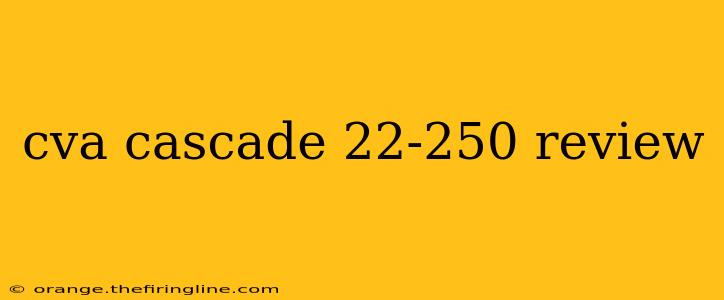 cva cascade 22-250 review