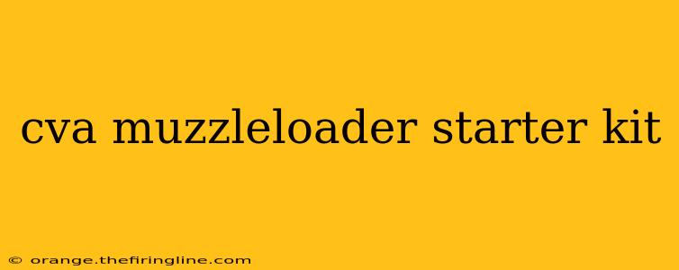 cva muzzleloader starter kit