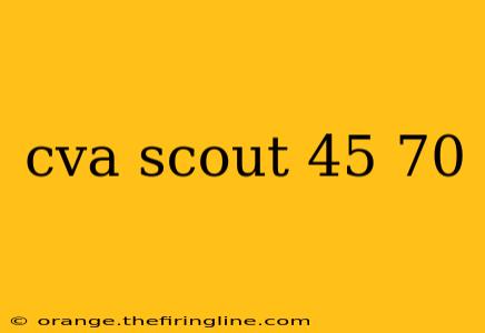 cva scout 45 70