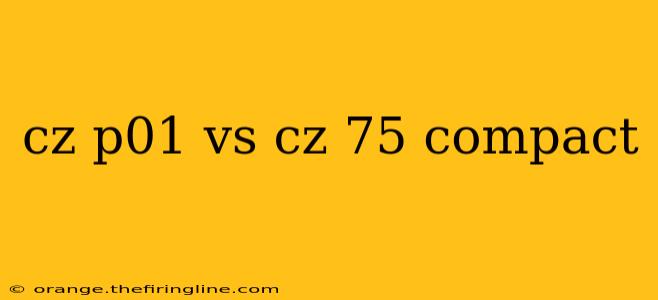 cz p01 vs cz 75 compact