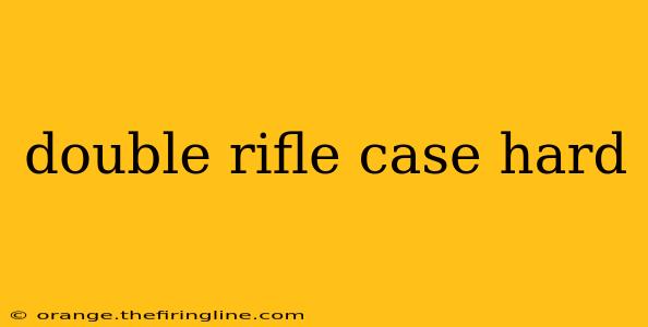 double rifle case hard