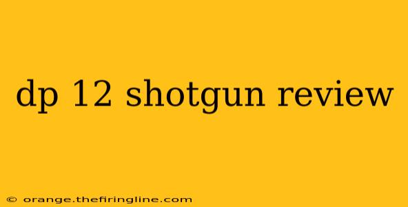 dp 12 shotgun review