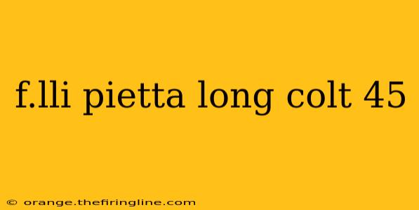 f.lli pietta long colt 45