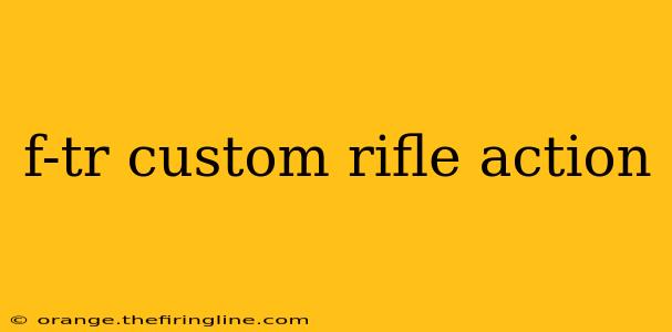 f-tr custom rifle action