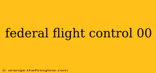 federal flight control 00