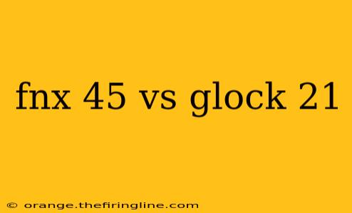 fnx 45 vs glock 21