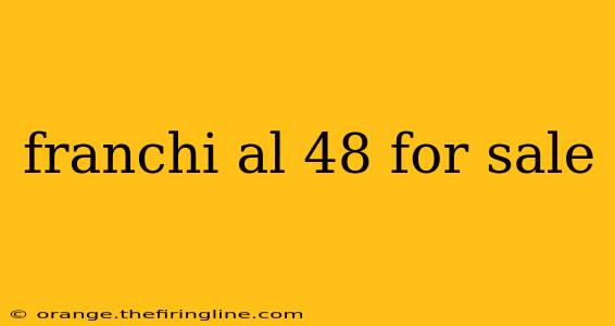 franchi al 48 for sale