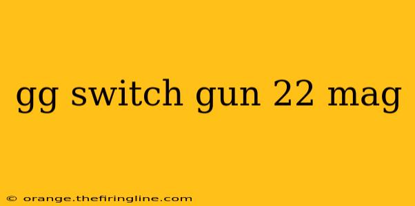 gg switch gun 22 mag