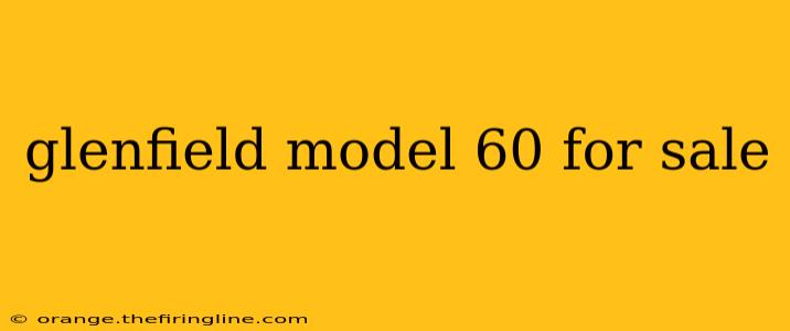 glenfield model 60 for sale