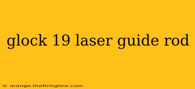 glock 19 laser guide rod