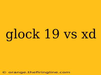 glock 19 vs xd