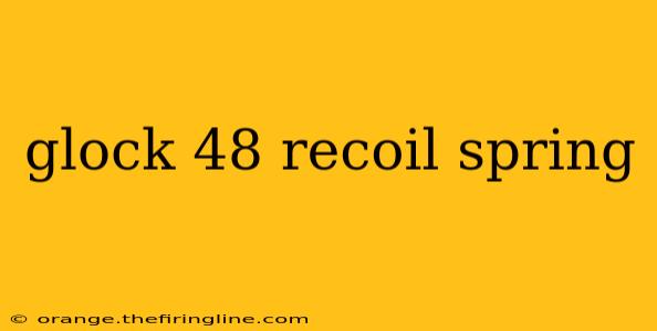 glock 48 recoil spring