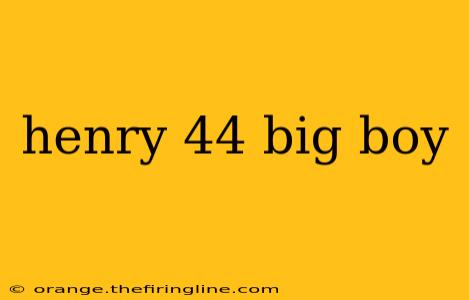 henry 44 big boy