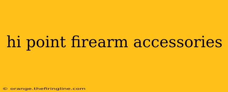 hi point firearm accessories