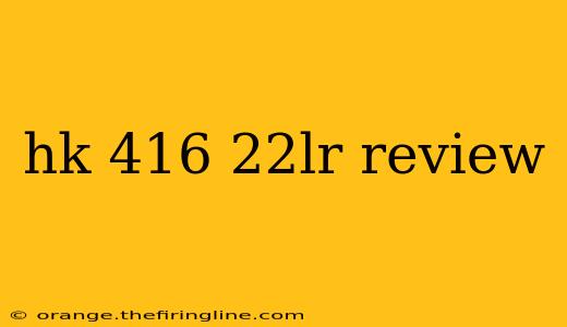 hk 416 22lr review