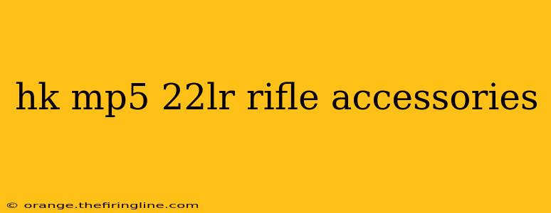 hk mp5 22lr rifle accessories